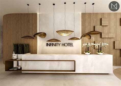 hotel reception design m n mita behance