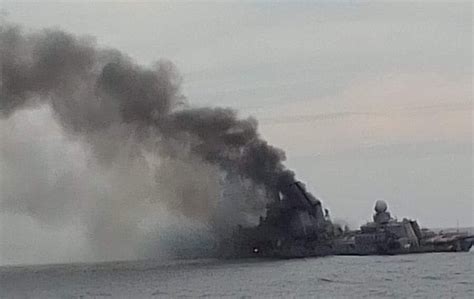 Photos First Images Of The Lost Russian Cruiser Moskva Emerge