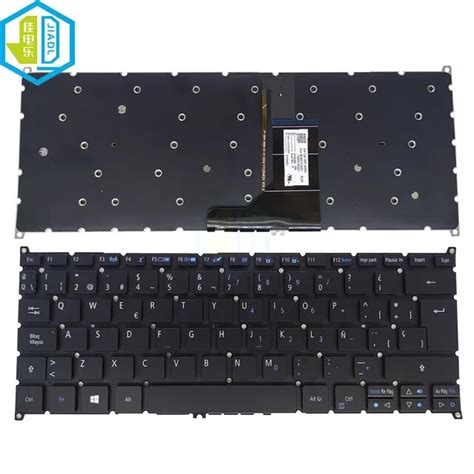Latin Spanish Keyboard With Backlight For Acer Spin 1 Sp113 31 Sp113 31