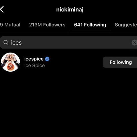 Jr On Twitter Rt Hardwhlte Nicki Minaj Is Now Following Ice Spice