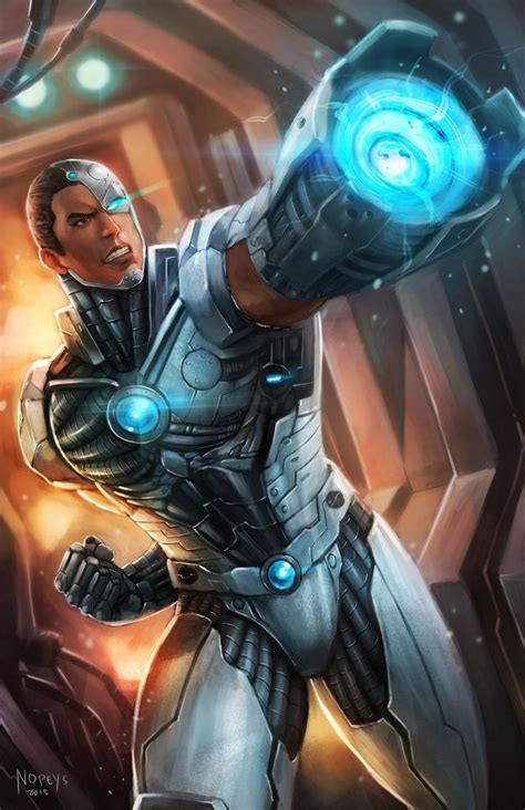 Cyborg By Nopeys Cyborg Dc Comics Dc Comics Artwork Dc Comics Art