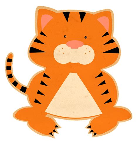 Cute Tiger Clipart Free Download Transparent Png Creazilla