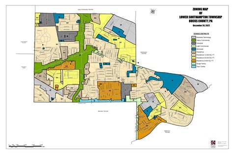 Zoning District Map Lower Southampton Township