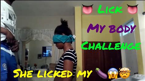 Lick My Body Challenge 👅😜🍆 Youtube