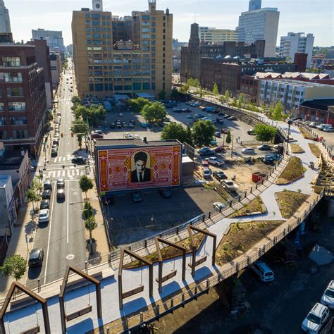 Center City District Foundation Philadelphias Rail Park Opens To The