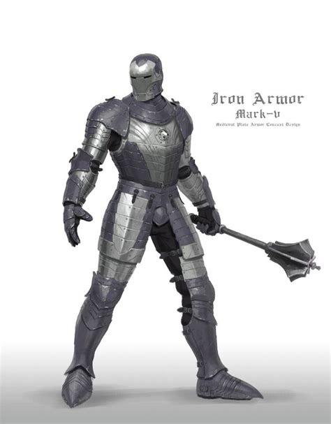 Iron Armor By Hyungwoo Kim Armor Concept Urban Fantasy Character Marvel Concept Art
