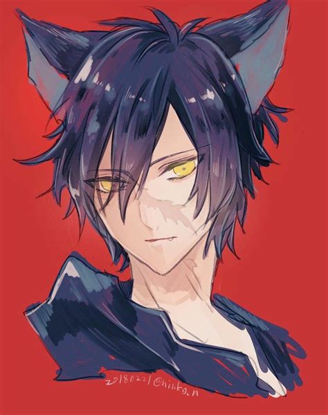 Pin By En Yurima On Tokiya And Otoya Anime Neko Anime Wolf Wolf Boy Anime