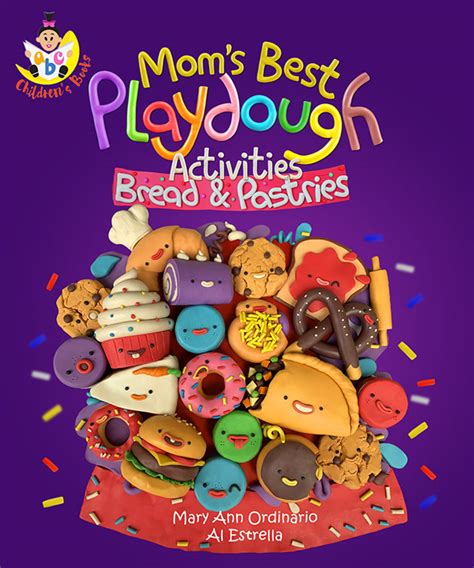 mom s best playdough activities book series on behance