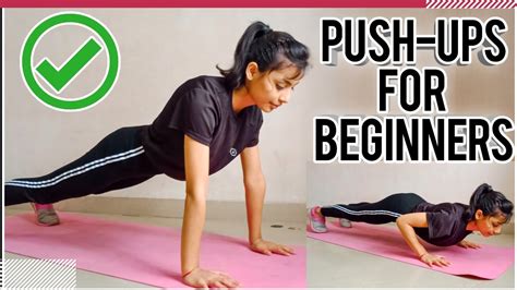 How To Do Push Ups Step By Step Method To Correct Pushups हिंदी में Youtube