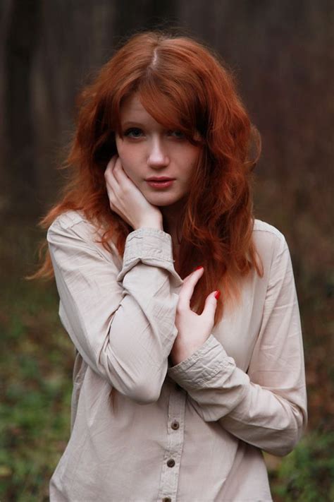 nina ilina natural red hair natural redhead red hair day red headed league ginger models