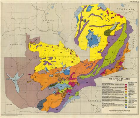 The Republic Of Zambia Soils Atlas Sheet No 12 Esdac European