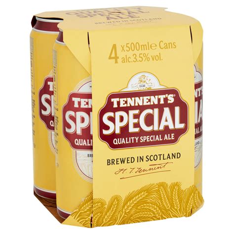 Tennents Special Ale 4 X 500ml Beer Iceland Foods