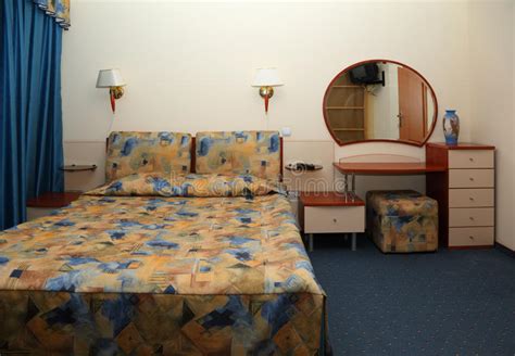 Modern Bedroom Stock Photo Image Of Light Budget Motel 1002754