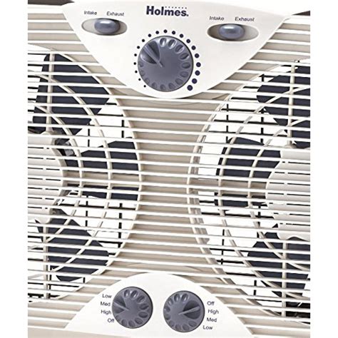 Holmes Dual Blade Window Fan With Comfort Control Thermostat Hawf2041