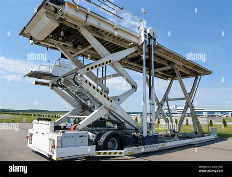 Service Vehicle Aircraft Cargo Loader Airport Passenger Service