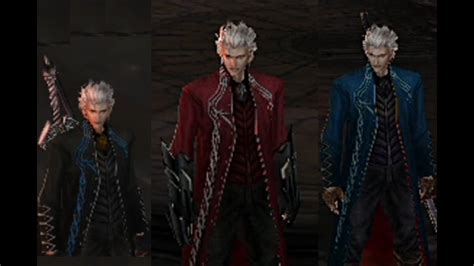 Devil May Cry Special Edition Blue Black And Red Vergil Pack Mod
