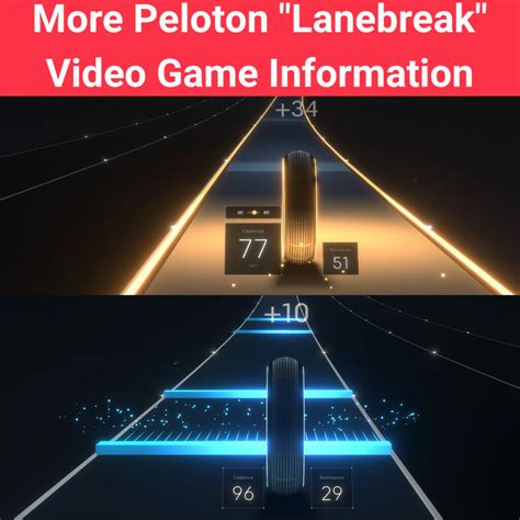 More Information On Peloton Lanebreak The Peloton Video Game For Bike