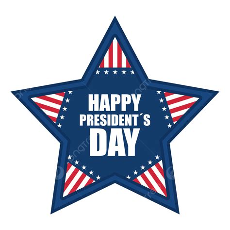 Presidents Day Clipart Transparent Background Presidents Day Label In