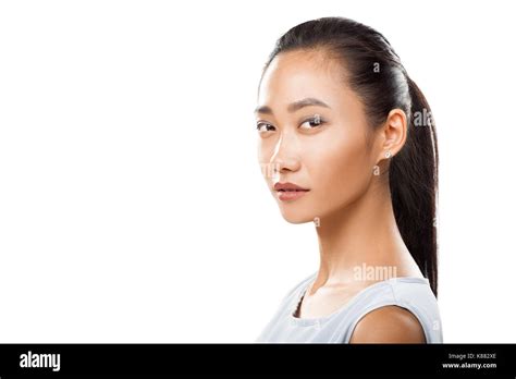 Lovely Chinese Face Woman Hi Res Stock Photography And Images Alamy