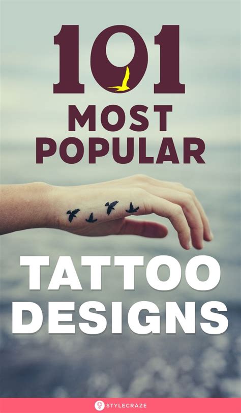 Most Popular Tattoo Designs And Their Meanings Popular