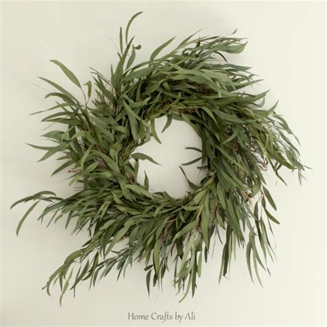 How To Make A Greenery Wreath Home Crafts By Ali