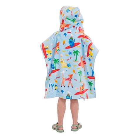 Koo Kids Surfs Up Hooded Beach Towel Multicoloured