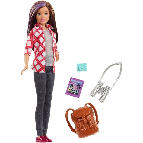 Barbie Skipper Travel Doll With 4 Tourist Themed Accessories Walmart