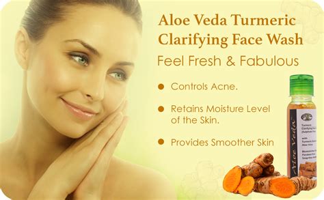 Aloe Veda Turmeric And Sulphate Free Herbal Clarifying Face Cleanser