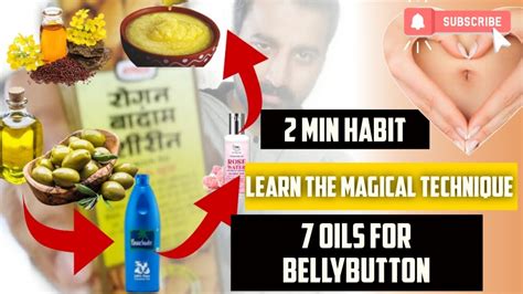 7 Oils For Your Belly Button Cures All Diseases In 2 Minutes Navel