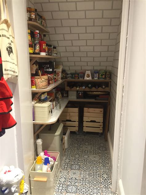 You are viewing image #7 of 9, you can see the complete gallery at the bottom below. Pantry under the stairs finally taking shape. in 2019 | Under stairs cupboard, Under stairs ...