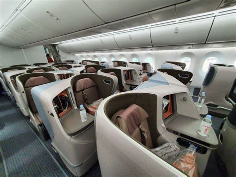 Review Singapore Airlines B Business Class Seoul To Singapore