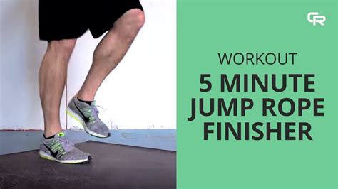Jump rope fundamentals for beginners. Jump Rope Workout - 5 Minute Jump Rope Finisher by ...