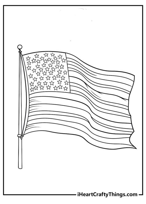 American Flag Coloring Pages 100 Free Printables