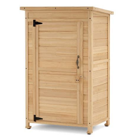 Mcombo 2 Ft W X 2 Ft D Solid Wood Lean To Tool Shed Wayfair