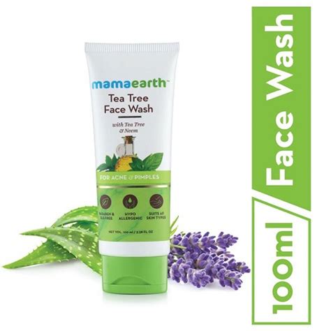 Mamaearth Tea Tree Face Wash100 Ml Buy Online At Best Prices In