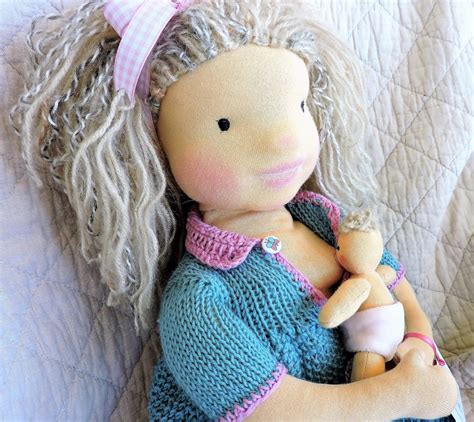 Iam Waldorf Doll 058 Pregnantbirth Givingbreast Feeding Vera Sold Usa