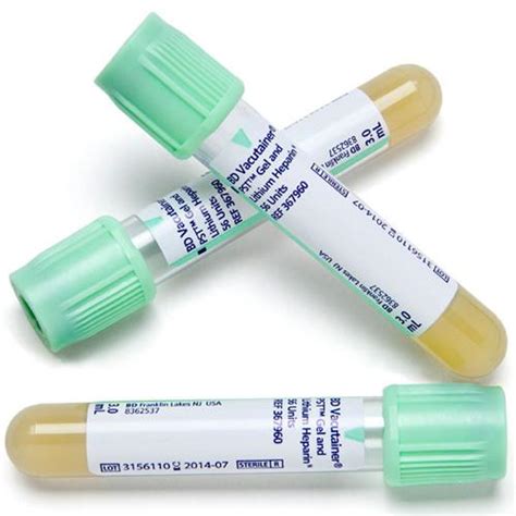 Vacutainer Pst Tubes