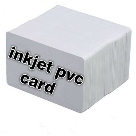 Maybe you would like to learn more about one of these? 50X White Blank Inkjet PVC Card Used for Business ID Photo Card etc Printable | eBay