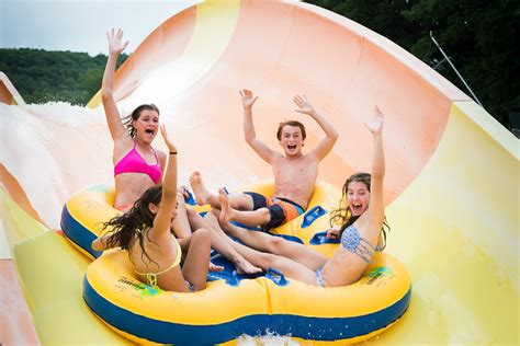 Outdoor Water Slides Rides Activities Camelbeach