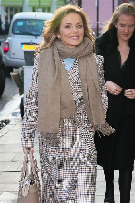 Geri Halliwell Arrives At Charlotte Street Hotel In London 01312019