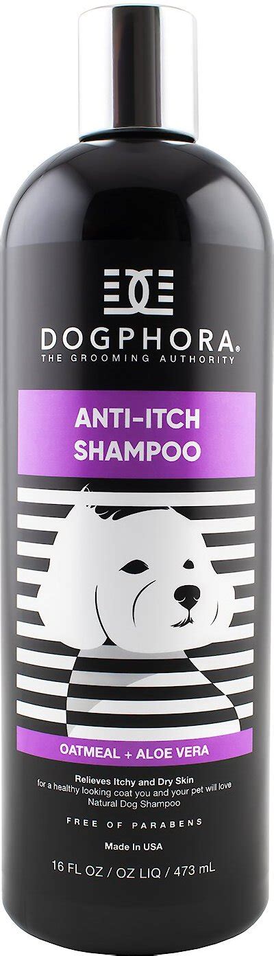 Dogphora Anti Itch Dog Shampoo 16 Oz Bottle