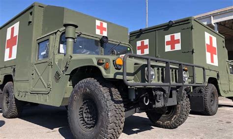 Slovenian Army Received Humvee M997a3 Field Ambulances Militaryleak