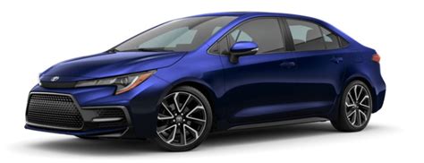 Available 2020 Toyota Corolla Interior and Exterior Color Options