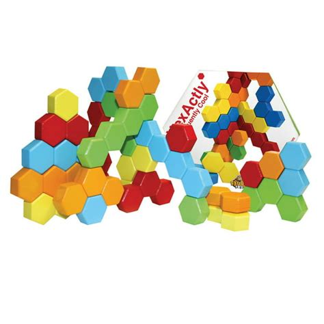 Fat Brain Toys Fat Brain Toys Hexactly Pattern And Puzzle Game