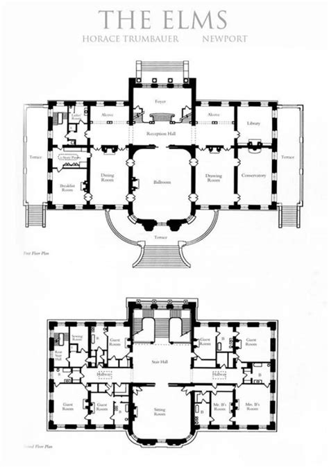 Marble House Newport Floor Plan