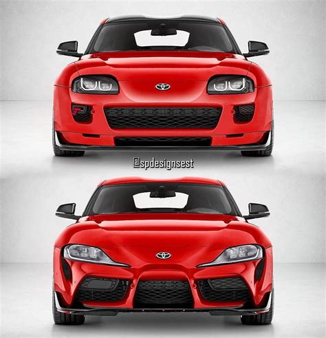 Update 2020 Toyota Supra Gets Mk Iv Face Swap Looks Like A 90s