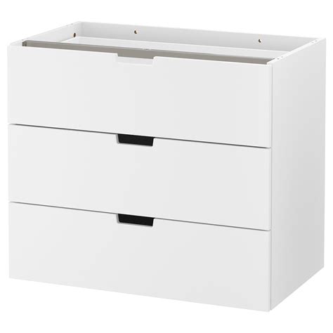 Nordli Modular Chest Of 3 Drawers White Ikea