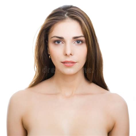 Beautiful Nude Woman Stock Photo Image Of Cute Hair 13546592