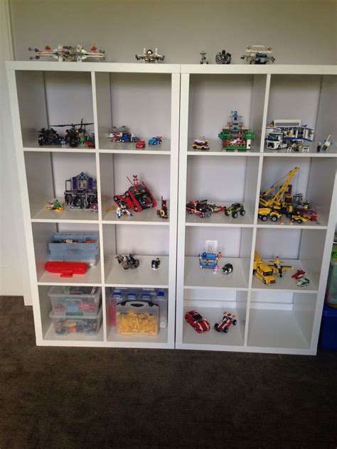 Lego Display And Storage With Ikea Kallax Lego Kids Room Lego Room