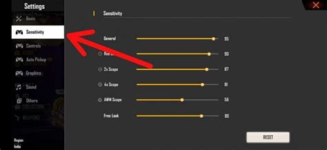 How To Choose The Best Free Fire Sensitivity Settings On 6 Gb Ram